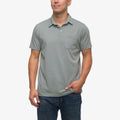Walker Short Sleeve Polo - Chinois Green - Front View