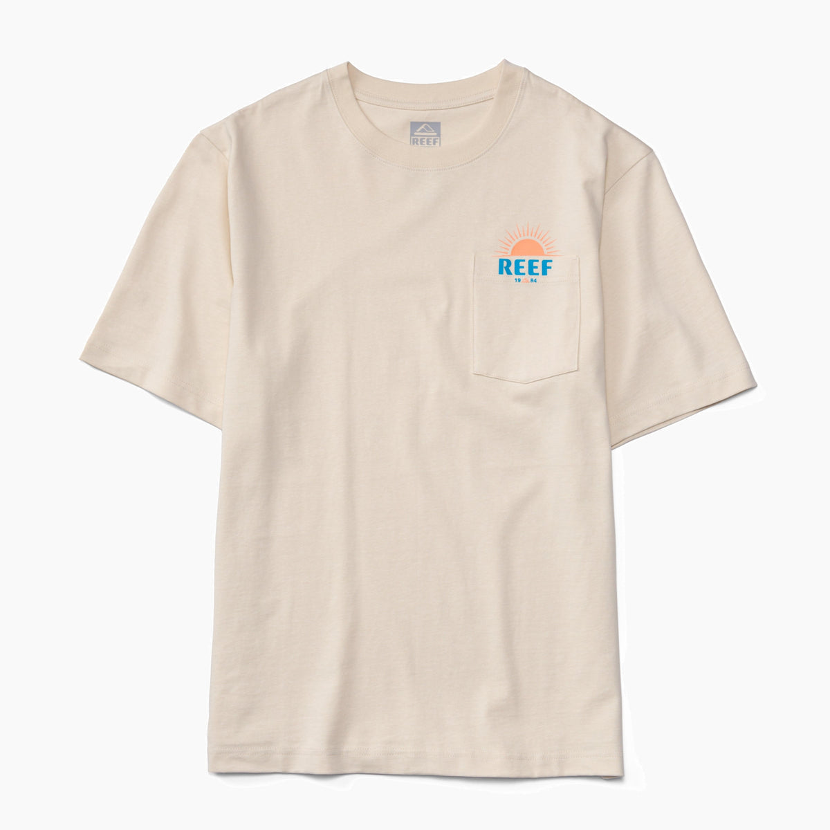 Sunrise Pocket Short Sleeve T-Shirt - Almond