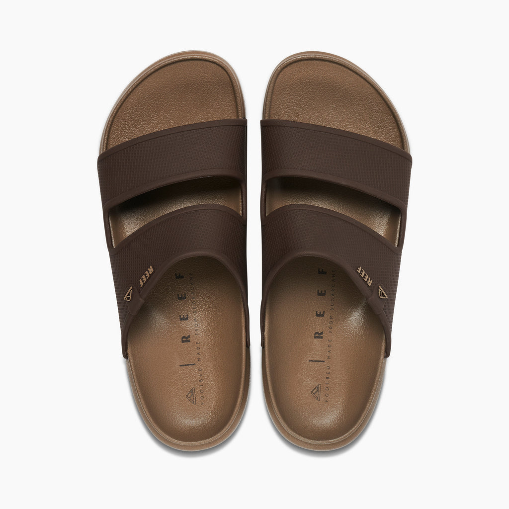 Oasis Double Up - Brown/Tan - Top View