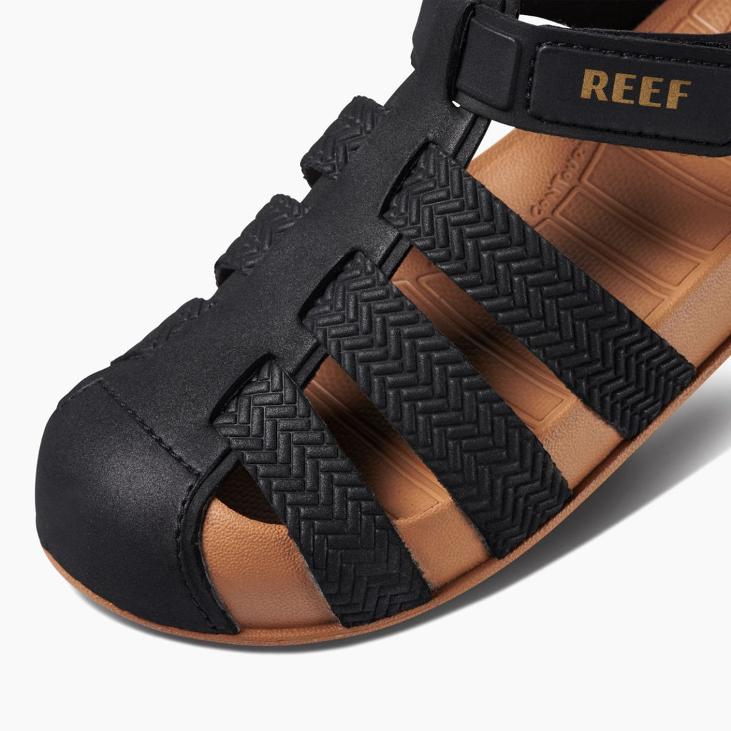 Kids Water Beachy - Black/Tan - Down the Line 1 View