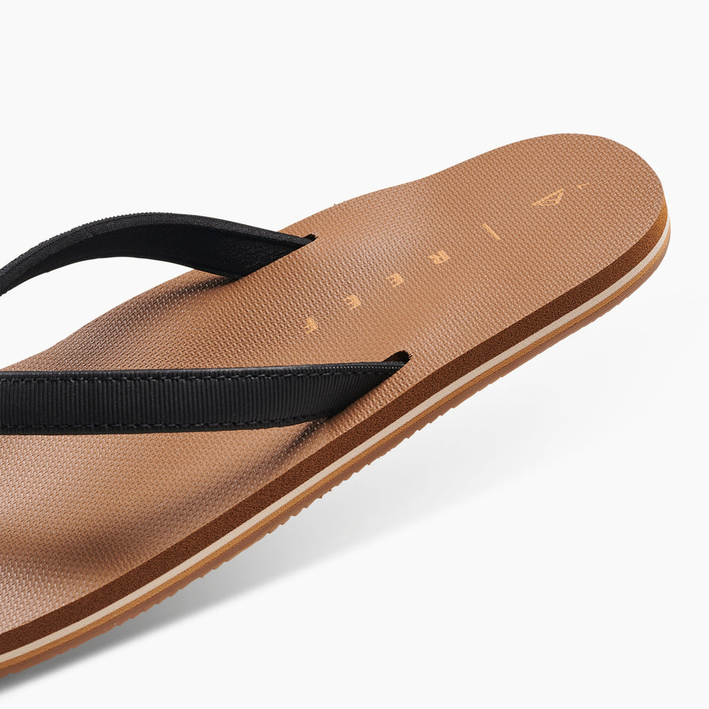 Reef Solana - Black/Tan - Down the Line 2 View