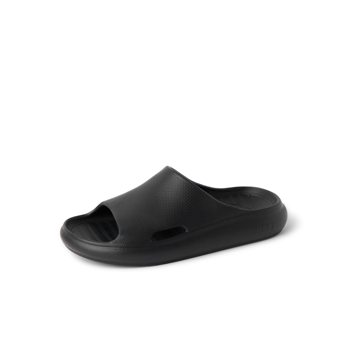 Kids Rio Slide - Black - Left Side View