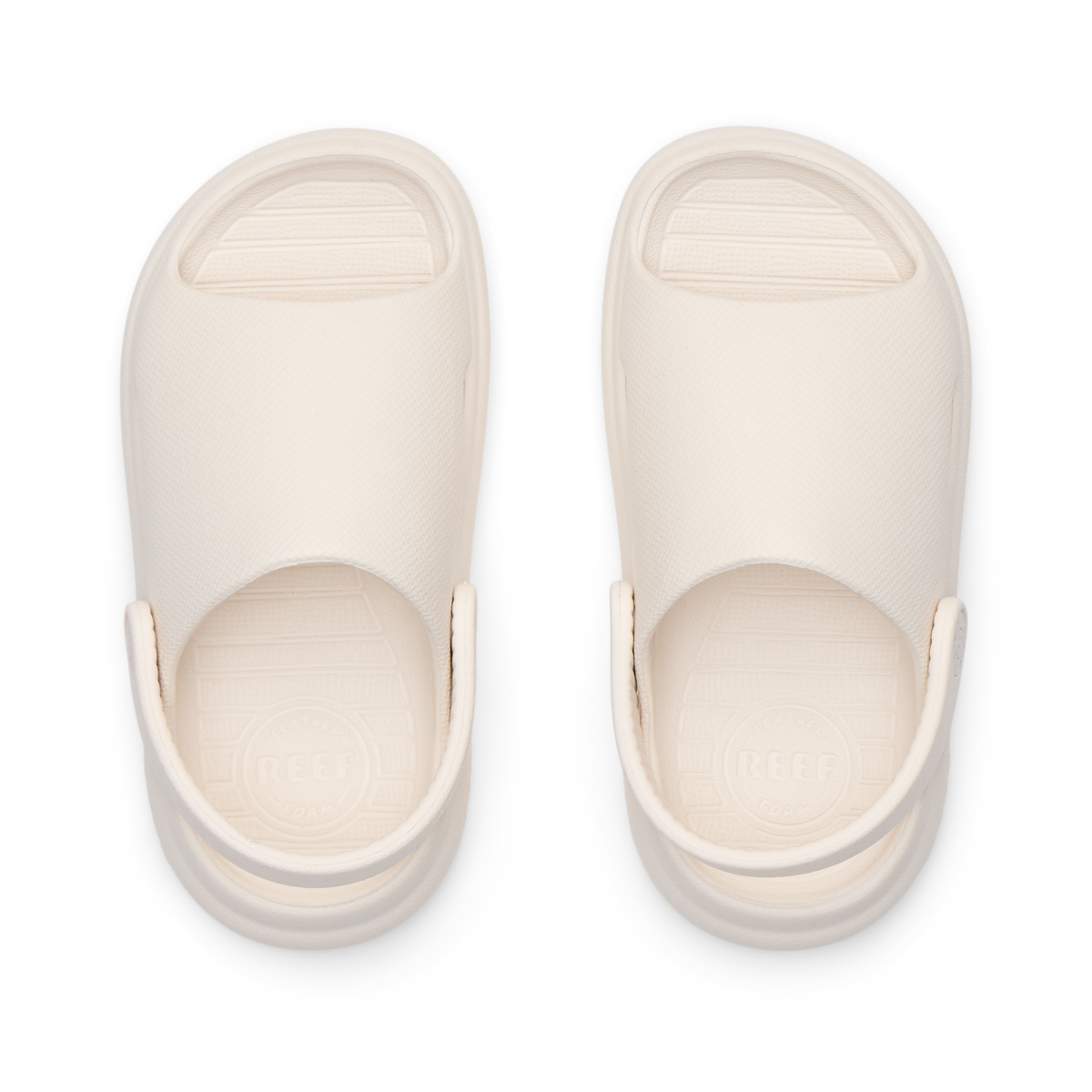 Little Rio Slide - Whisper White - Top View