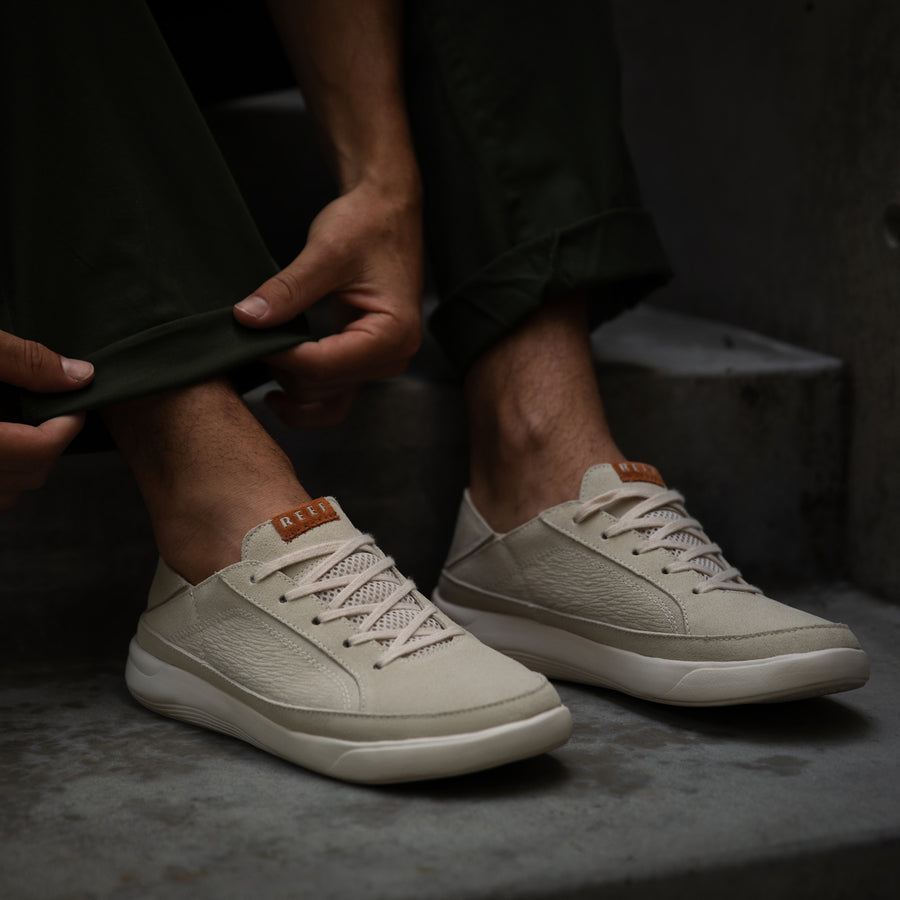 Neptune Suede - Birch/Brown Suede