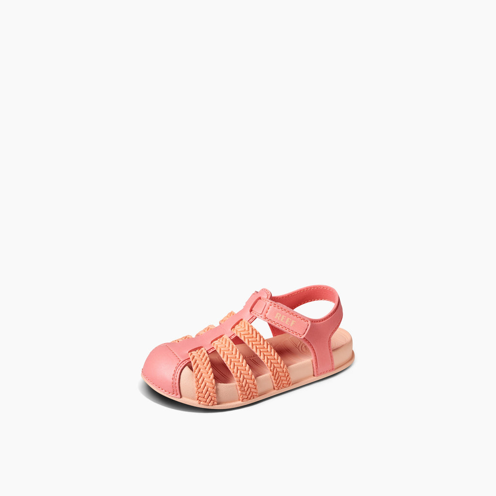 Little Water Beachy - Coral Mix - Left Side View