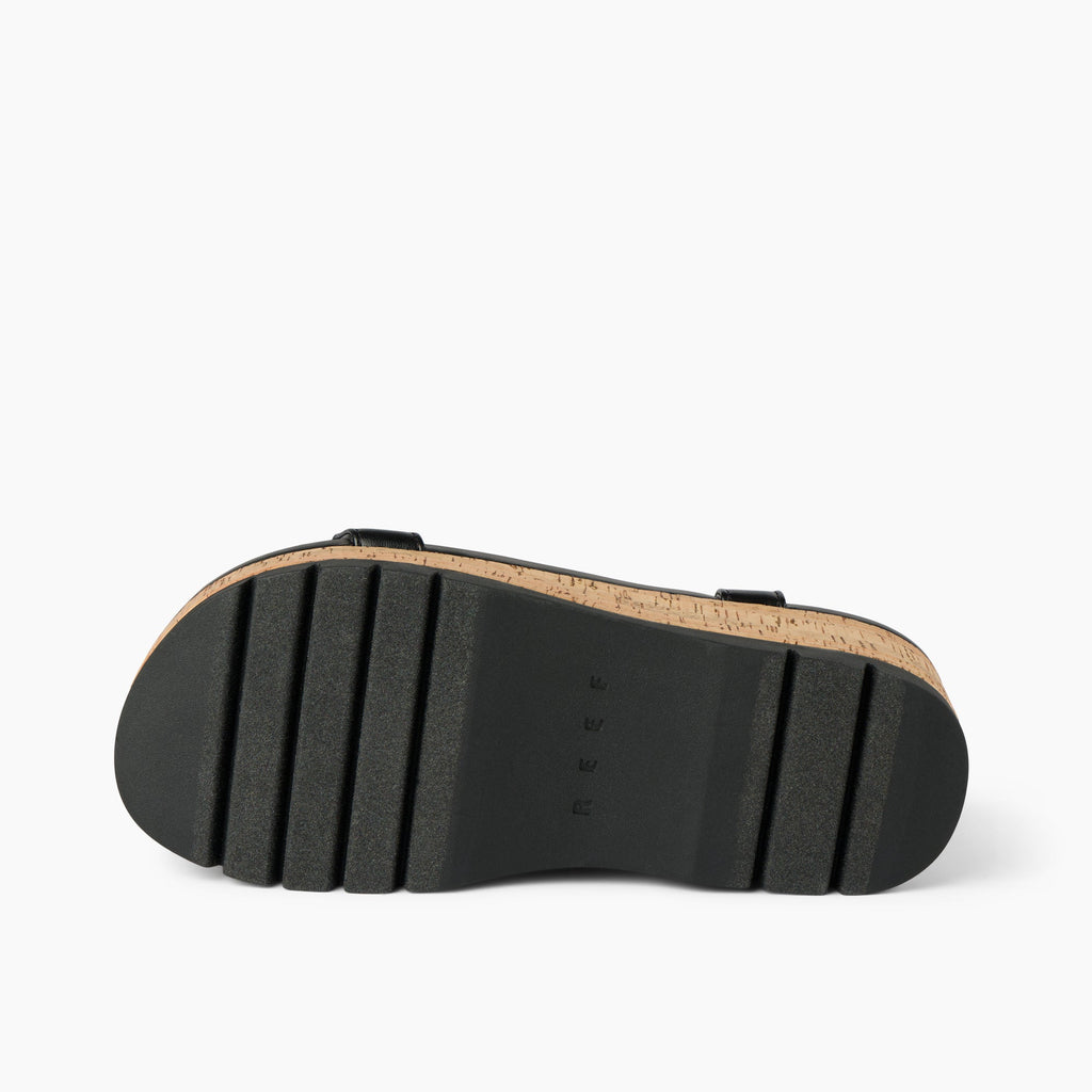 Vista Higher Luna - Black Cork - Underside View