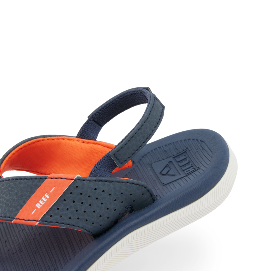Little Santa Ana - Navy/White/Orange - Down the Line 2 View