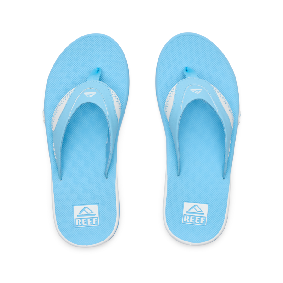Fanning Pregame - Light Blue/White - Underside View