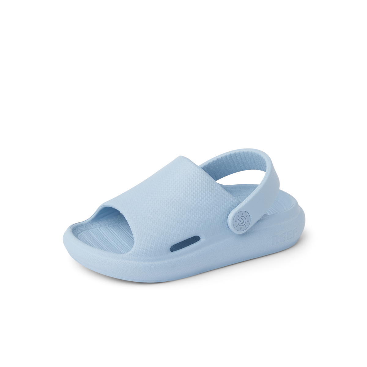 Little Rio Slide - Dusty Blue - Left Side View