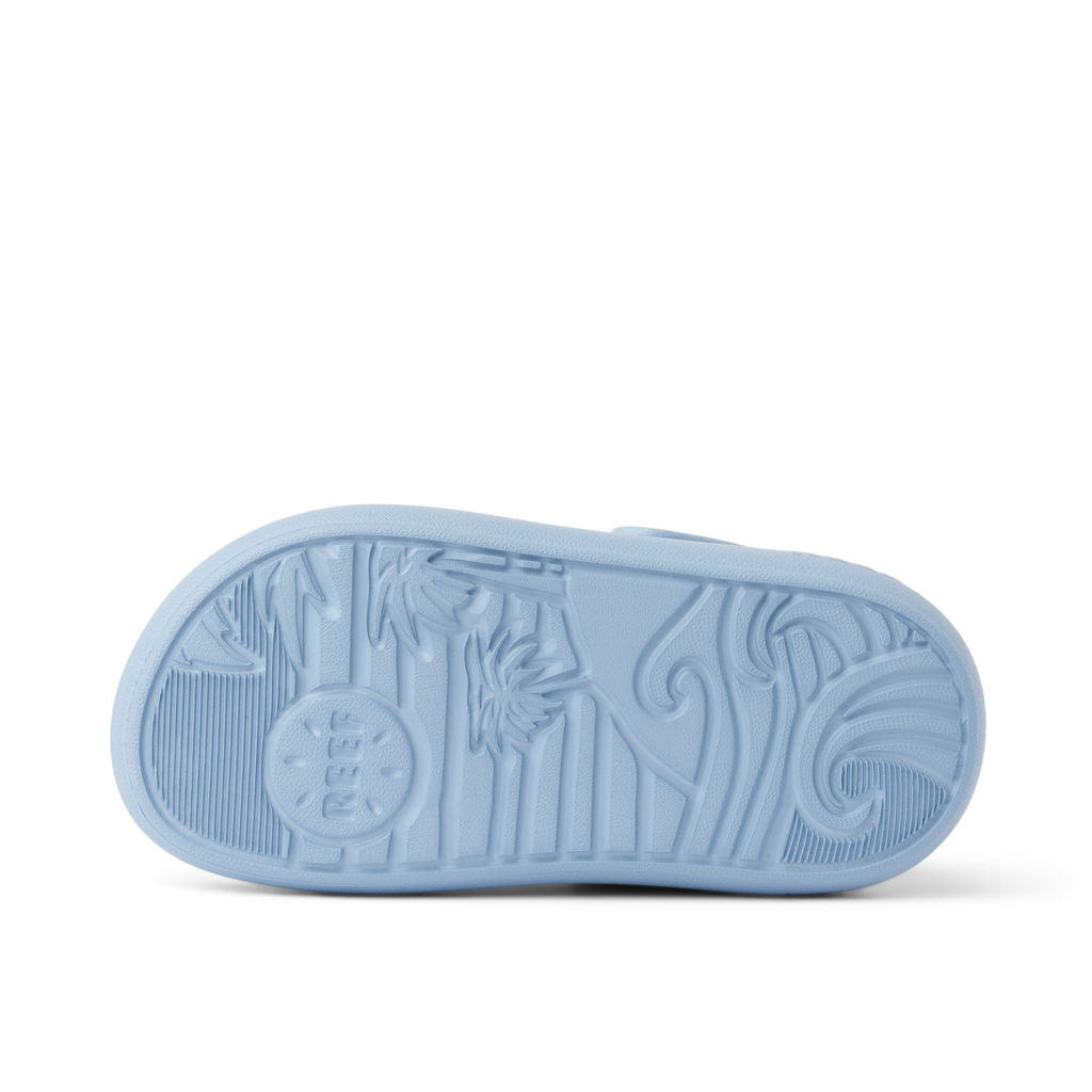 Little Rio Slide - Dusty Blue - Underside View