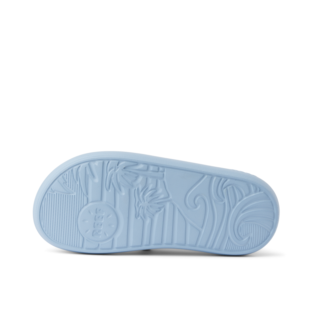 Kids Rio Slide - Dusty Blue - Underside View
