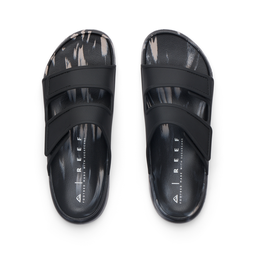 Oasis Adapt - Black/Taupe Marble - Top View