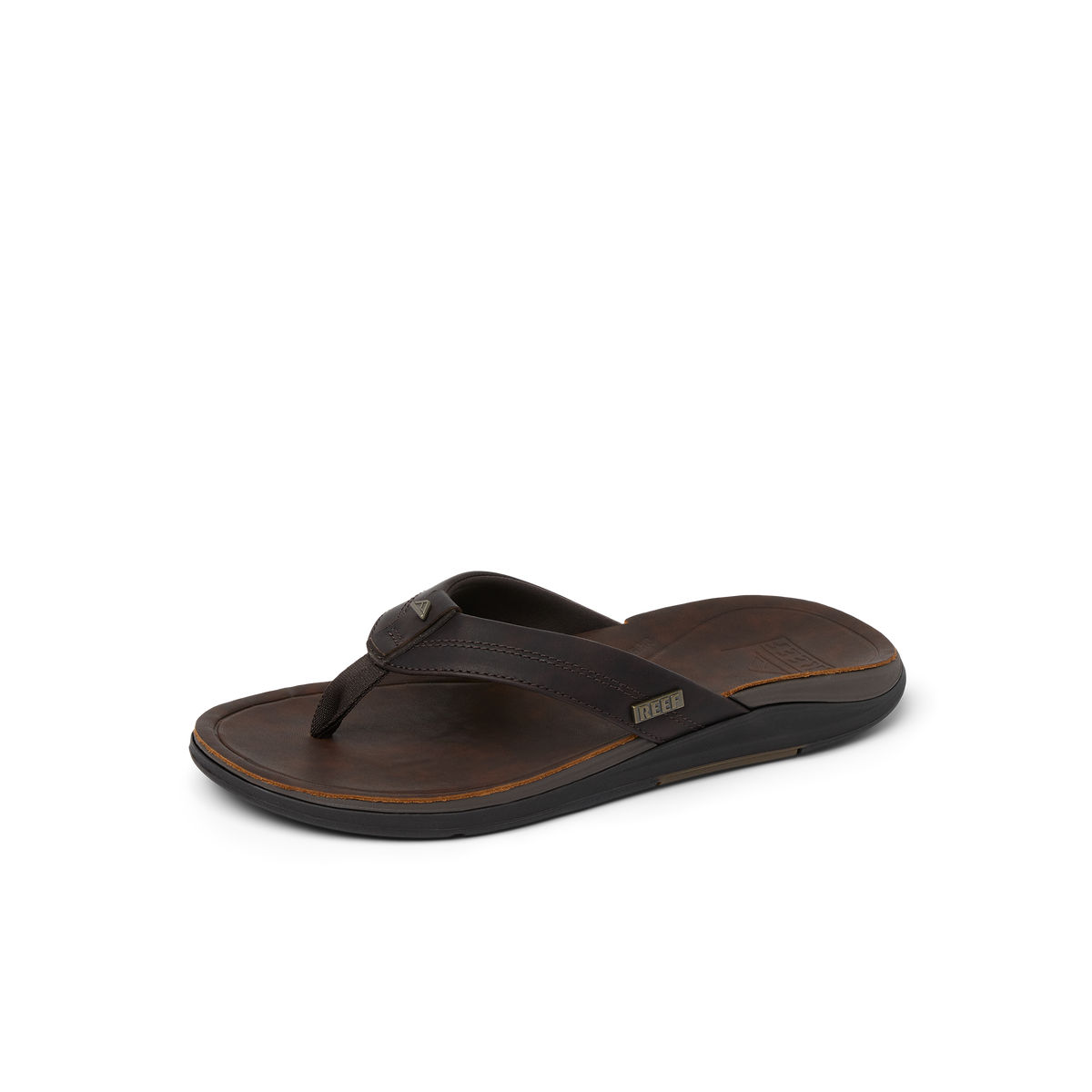Leather Offshore - Dark Brown - Left Side View