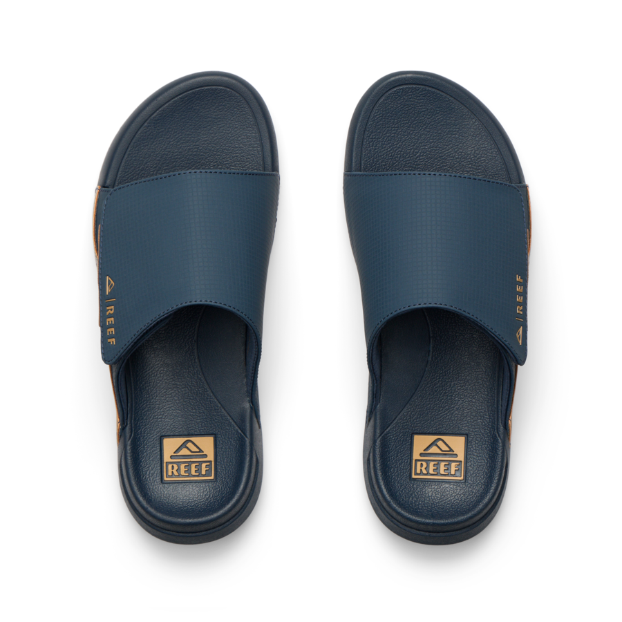 Cruiser Slide - Navy/Gum/Grey - Top View