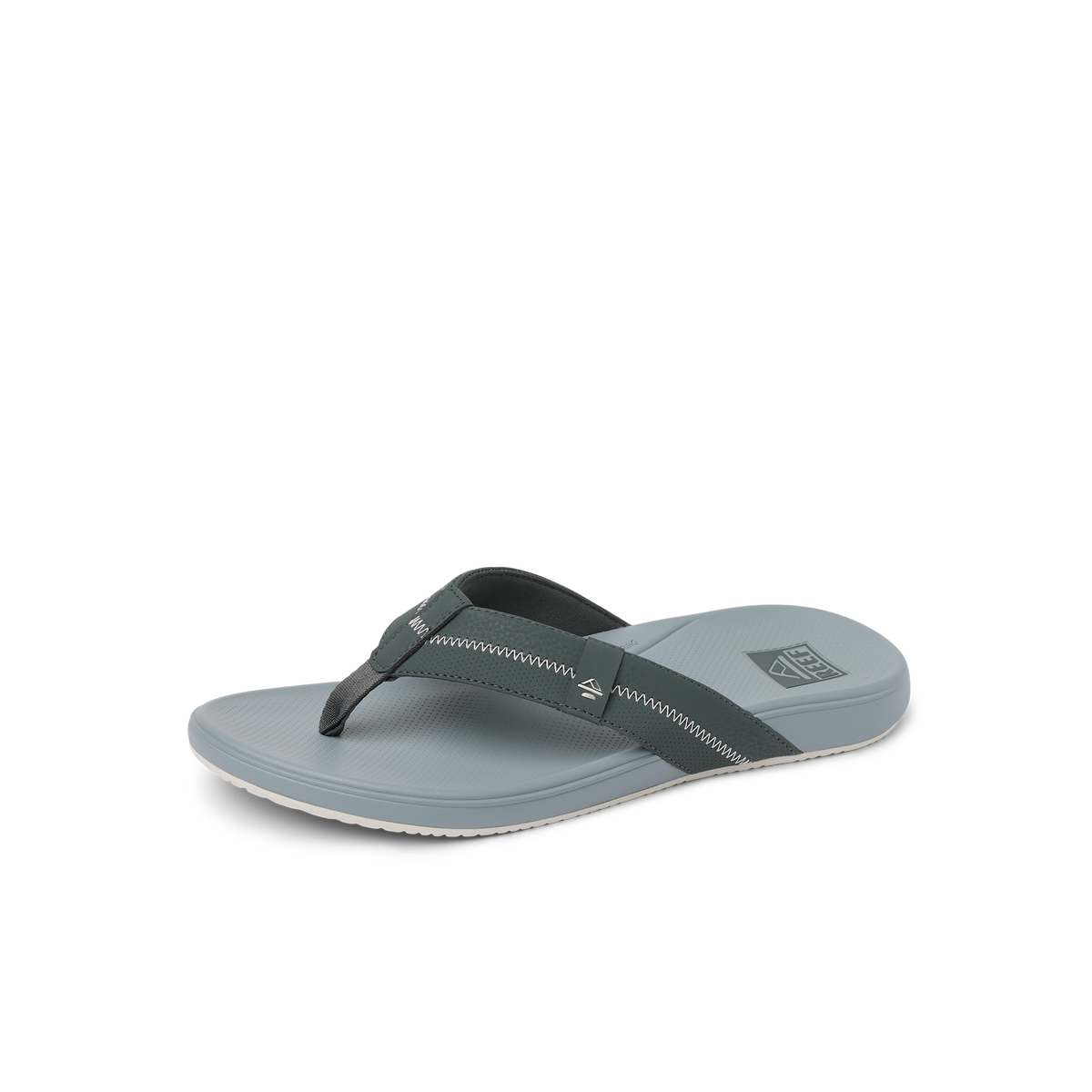 Cushion Phantom 2.0 men's sandal facing right showing top and side with soft-rebound cushioning for comfort.
