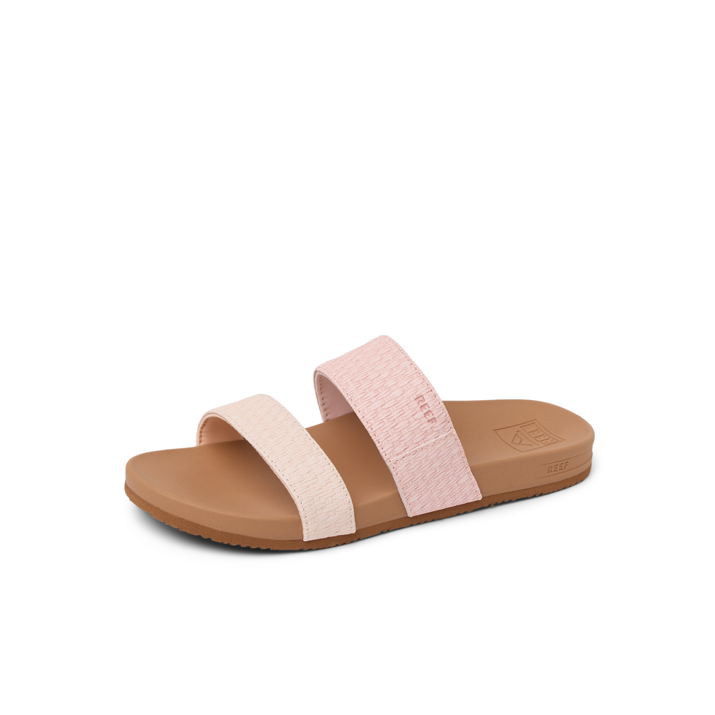 Kids Cushion Vista - Pink/Tan - Left Side View