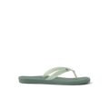Solaye women's water-friendly flip flop facing left with cushioned sole and sustainable materials, beach-inspired comfort.
