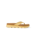 Vista Luxe Vivianahh women's right-facing sandal with anatomical arch support and soft cushioning in beige tones